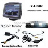 European License Plate Frame Car Wireless Backup Car Camera