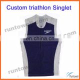 Runtowell 2013 newest custom design triathlon singlet