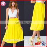 2015 Fashion Women One Piece Chiffon Skirt Party Wear Skirt Design thumbnail-1