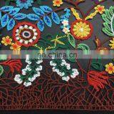 OLFCR0163 Indian Textiles Embroidery Denim Fabric Stock Lot From Aar Vee Company Lace Fabrics thumbnail-6