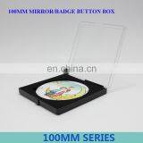 100MM badge series plastic packing box, gift box special badges, empty gift packing boxes