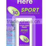 Sun Care Sunscreen Stick for Sun-exposed Areas