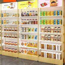 Lepin New Supermarket Convenience Store Steel-Wood Shelves Maternal and Child Accessories Store Nakajima Cabinet Wooden End Display Shelves thumbnail-3