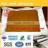 hot melt adhesive for lamination machine