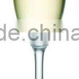 clear lead-free crystal champagne glass