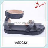 Upper Embossing Latest Designs Flat Zipper Sandals Made in China for Ladies thumbnail-1