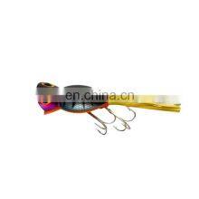 New Design 10 Colors 5cm/11g Plastic Hula Popper Fishing Lure Bait Colorful Paint Hard Floating Fishing Lures thumbnail-4
