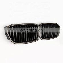 Front Grill for BMW F10 F18 M5 High Quality Carbon Fiber Single Slat Line Bumper Grill for BMW 5 Serious 2010-2017 thumbnail-1