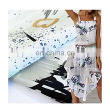 New Design for Dress and Blouse Rayon Digital Printing 97%Tencel Lyocell 3% Linen Fabric thumbnail-1