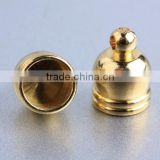 manufacture strong jewelry findings brass cord end