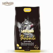 Sand for Cat Pet Litter Pellet Bentonite Clumping Cat Litter Kitty Litter Carbon thumbnail-2