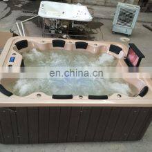 Japanese High Quality Best Commercial Balcony 8 Person Outdoor Hot Tub Spa Extra Large With tv thumbnail-3