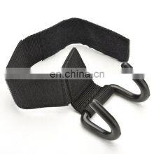 Custom Logo Weight Lifting Support Strap Hook Gym Weight Lifting Hooks Wrap With Wrist Strap Support thumbnail-3