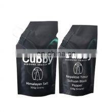 New Style Biodegradable Food Packaging Aluminium Foil Containers , Standing Pouch With Spout Pouch