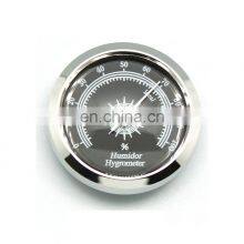 Metal Round Cigar Humidor Hygrometer thumbnail-3