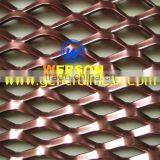 General Mesh Powder Coated Decorative Aluminum Expanded Metal Mesh Used for Partition Wall,outdoor Wall