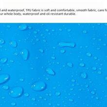 Jarvis Tpu Apron Shiny Outside Matte Inside Soft And Comfortable Easy-to-clean TPU Apron for Slaughtering House,meat Shop thumbnail-4