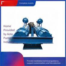 High-flow Horizontal Submersible Pump, Horizontal Submersible Pump for Mine Pit Drainage, High-lift Inclined Horizontal Deep Well Pump thumbnail-5