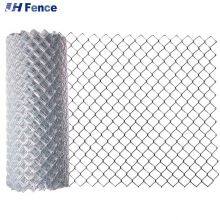 9 Gauge Galvanized Diamond Wire Mesh Fence for Highway and Railway Temporary Use thumbnail-4