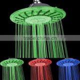 Stainless Steel LED Bathrom Round Shower Head