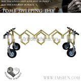 Aluminum Casket Trolley with Accessories