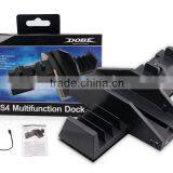 For PS4 Gamers Disk Tower and Dual Charger Dock With Cooling Fan thumbnail-5