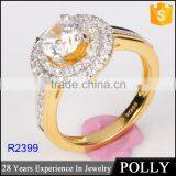 Luxury Flower Shap Diamond 925 Silver Ring for Women 10 Years Experience Wholesale thumbnail-2