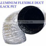 Black PET Aluminum Flexible Duct