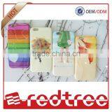 Candy Color Anti-radiation IMD Mobile Soft Phone Case for Iphone 5s