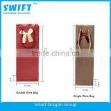 2015 Hot Sale Recycled Brown/white/Red Grocery Kraft Paper Bag thumbnail-2