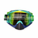 BJ-MG-013A Manufacturer Adult Reflective Brazil Frame Custom Racing Goggles Motorcycle thumbnail-4
