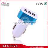 Power Technology 3 Port Fits for Multiple Mobile Devices Car Electric Car USB Cell Charger thumbnail-5