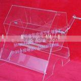 GH-RJ031 Clear And No Any Scratch On Surface Acrylic Donation Box thumbnail-1