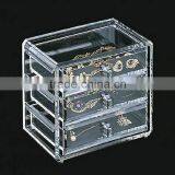 Factory Outlet 3 Tier Clear Acrylic Storage Boxes thumbnail-3
