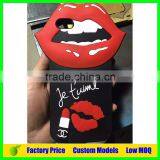 Big Mouth Love Custom Silicone Mobile 3d Phone Case for Sony Xperia C5 Ultra E5553 Phone Back Cover Case thumbnail-3