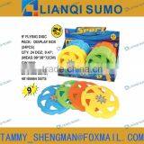 PLASTIC FUNNY FLYING DISC 9" thumbnail-1