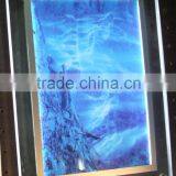 New Edgelight Super Slim Wall Mounted Screw Crystal Led Panel Light Box and Picture Display Billboard thumbnail-2