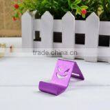 Universal Color Devil Smile Face Aluminum Metal Mini Cell Phone Holder Smartphone Hoder Phone Stand thumbnail-4