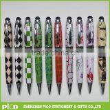 New Design Multi Color Leather Mini Ball Pen,Stylus Pen Touch Screem Pen For Promotional Gift Quality Choice