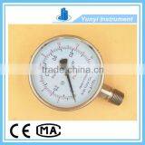 SS316 Double Scale Pressure Gauge kg and Psi thumbnail-5