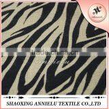 Wholesale Plain Black Strip Printed Burlap Jute Fabric thumbnail-1