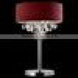 Modern Decorative Table Lamp Clear Crystal Table Top Chandelier for Centerpieces Weddings Reading Lamp for Home thumbnail-2