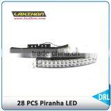 E-mark Car Led Light Bulb Daytime Running Light With 28pcs Leds