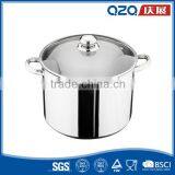 Strict Process Mirror Polishing Stainless Steel Kitchen Cookware Set Casserole thumbnail-4