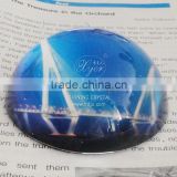 Pujiang Xyer Precious Crystal glass Dome Paperweight shap-16