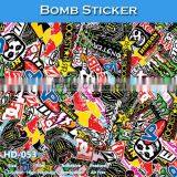 HD-049 Car Body Side Design Bomb Sticker Automobiles & Motorcycles thumbnail-3