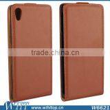 Fancy Cell Phone Case Magnetic PU Leather Vertical Flip Case for Sony Xperia Z4 thumbnail-5