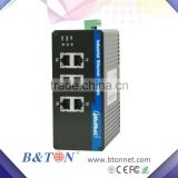 IP30 IP40 1000M Base-FX and 10/1000M Base-TX industrial Ethernet Switch