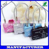 2015 New Design Hot Sale Cute Lock Zinc Alloy Combination Cable Lock thumbnail-1