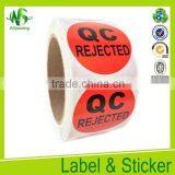 Security Self-adhesive Red Paper Label Sticker thumbnail-5